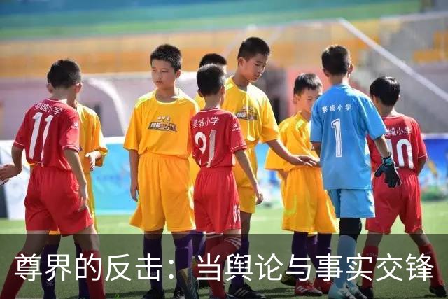 尊界的反击：当舆论与事实交锋